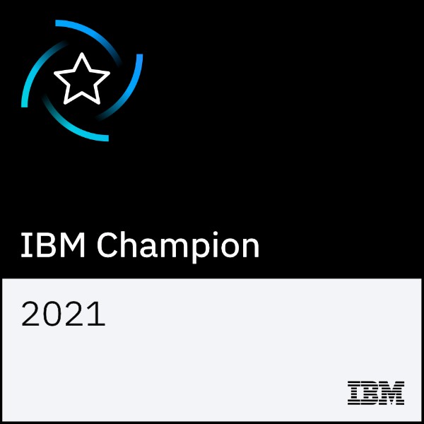 Ocenění IBM Champion 2021 